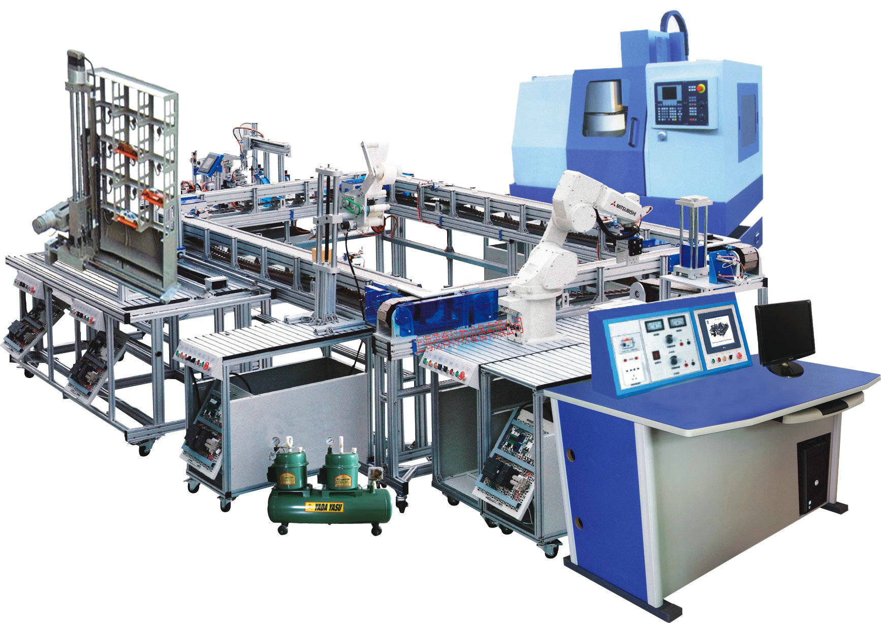 柔性生產(chǎn)制造實驗設(shè)備 機電一體化與自動化技術(shù)的融合